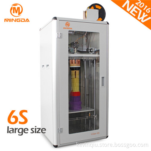 Best price 3D printer and scanner with LED screen ABS / PLA rapid prototype digital print machine